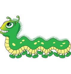 Cartoon worm Royalty Free Vector Image - VectorStock