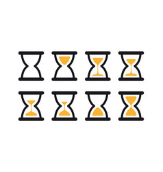 Timer application ui design concept Royalty Free Vector