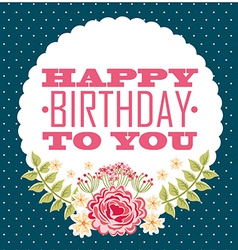 Birthday design Royalty Free Vector Image - VectorStock