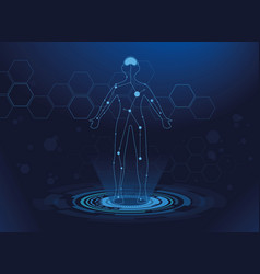 Human body medical Royalty Free Vector Image - VectorStock