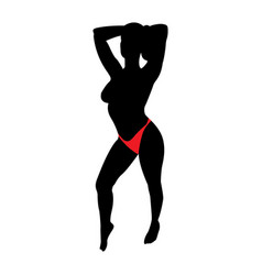 Hot sexy woman Royalty Free Vector Image - VectorStock
