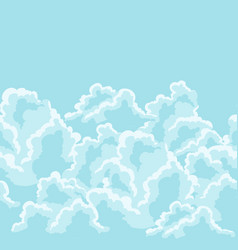 Clouds in sky Royalty Free Vector Image - VectorStock