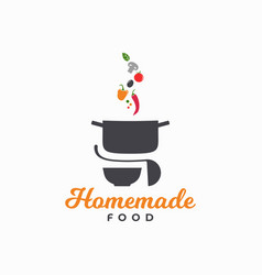 Food restaurant logo Royalty Free Vector Image