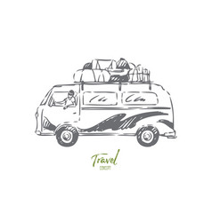 Van Drawing Vector Images Over 3 900
