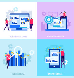 Digital analytics laptop cell Royalty Free Vector Image