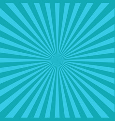 Colorful sun rays background in flat design Vector Image