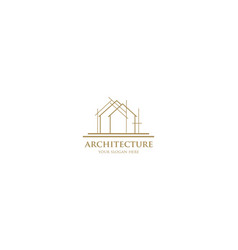 Home real estate logo Royalty Free Vector Image