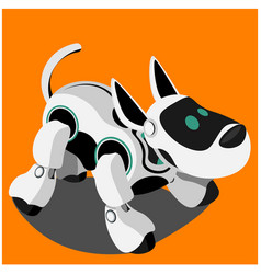 Drawing Robot Dog Vector Images Over 1