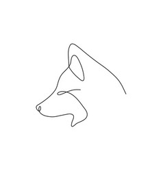 Fox Head Silhouette Vector Images Over 2 800