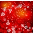 red christmas background vector image