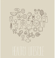 healthy lifestyle concept vector image