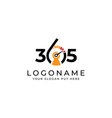 security 365 logoidentity design template vector image