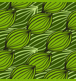 exotic outline leaves seamless pattern abstract vector image