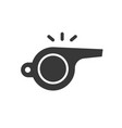 whistle icon images vector image