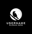 raven logo vector image