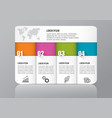 infographic design and marketing icons can vector image