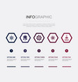 bpm icons infographic design template creative vector image