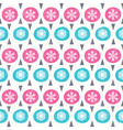 christmas seamless pattern vector image vector image