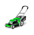 lawn mower vector image