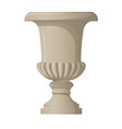 classic style decorative vase vector image