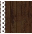 wood vector image vector image