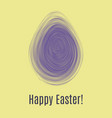 happy easter ultra violet card egg hunt vector image vector image