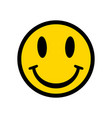 smiley face vector image vector image