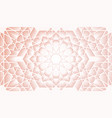 seamless islamic pattern white line persian motif vector image vector image