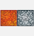 floral background vector image vector image