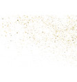 gold glitter texture vector image