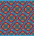 seamless colorful flowers motifs african design vector image vector image