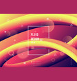 abstract fluid color pattern neon liquid vector image vector image