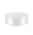 realistic metal can for different products vector image