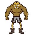 muscle man vector image