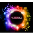 planet background vector image vector image