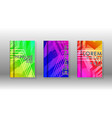 cover book colorful hexagon abstract background vector image