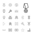 badge icons vector image vector image