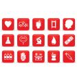 medical icons vector image vector image
