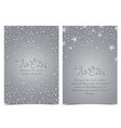 night sky with stars vector image