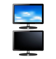 tv monitors vector image vector image