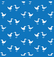 seamless background silhouettes drawn vector image