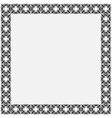 decorative vintage frame vector image vector image