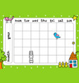 diary page vector image