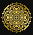 mandala design ethnic round ornament hand drawn vector image