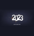 happy new year 2023 vector image