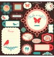 cute scrapbook childish set vector image