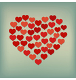 heart symbol vector image vector image