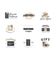 logos workshop vector image
