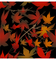 seamless foliage pattern vector image vector image