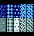 square style seamless pattern 001 vector image vector image
